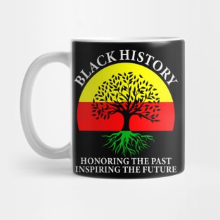 Honoring Past Inspiring Future Black History Month Mug